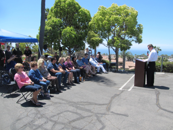 Flag raising ceremony 1